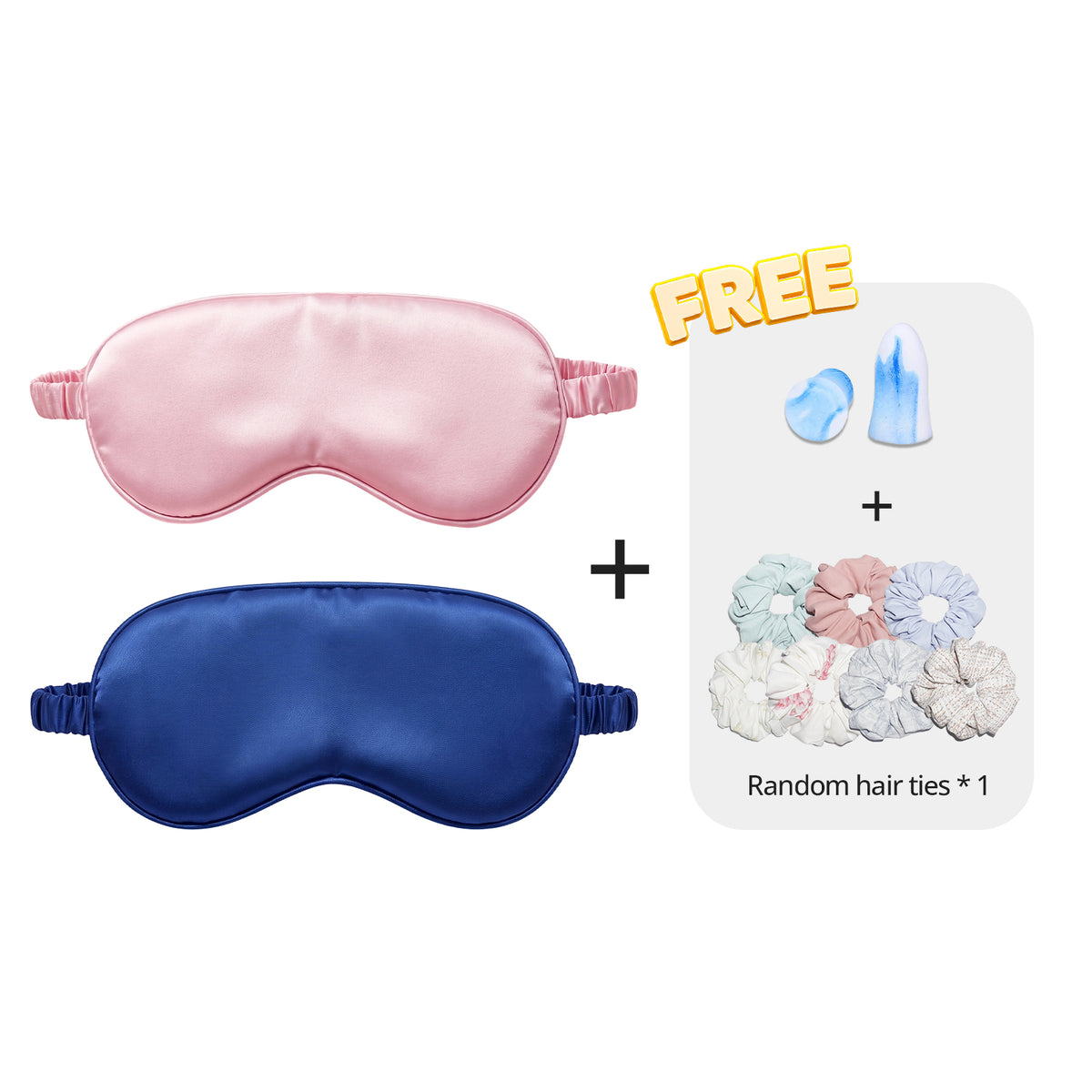 2pcs Sleep Mask Set