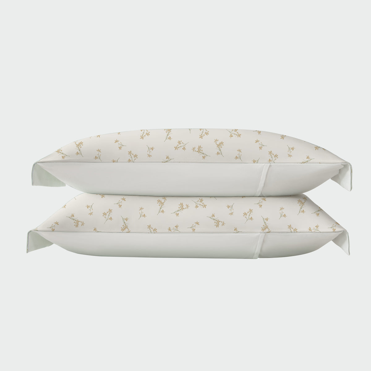 2pk Pillowcases - Yellow Floral