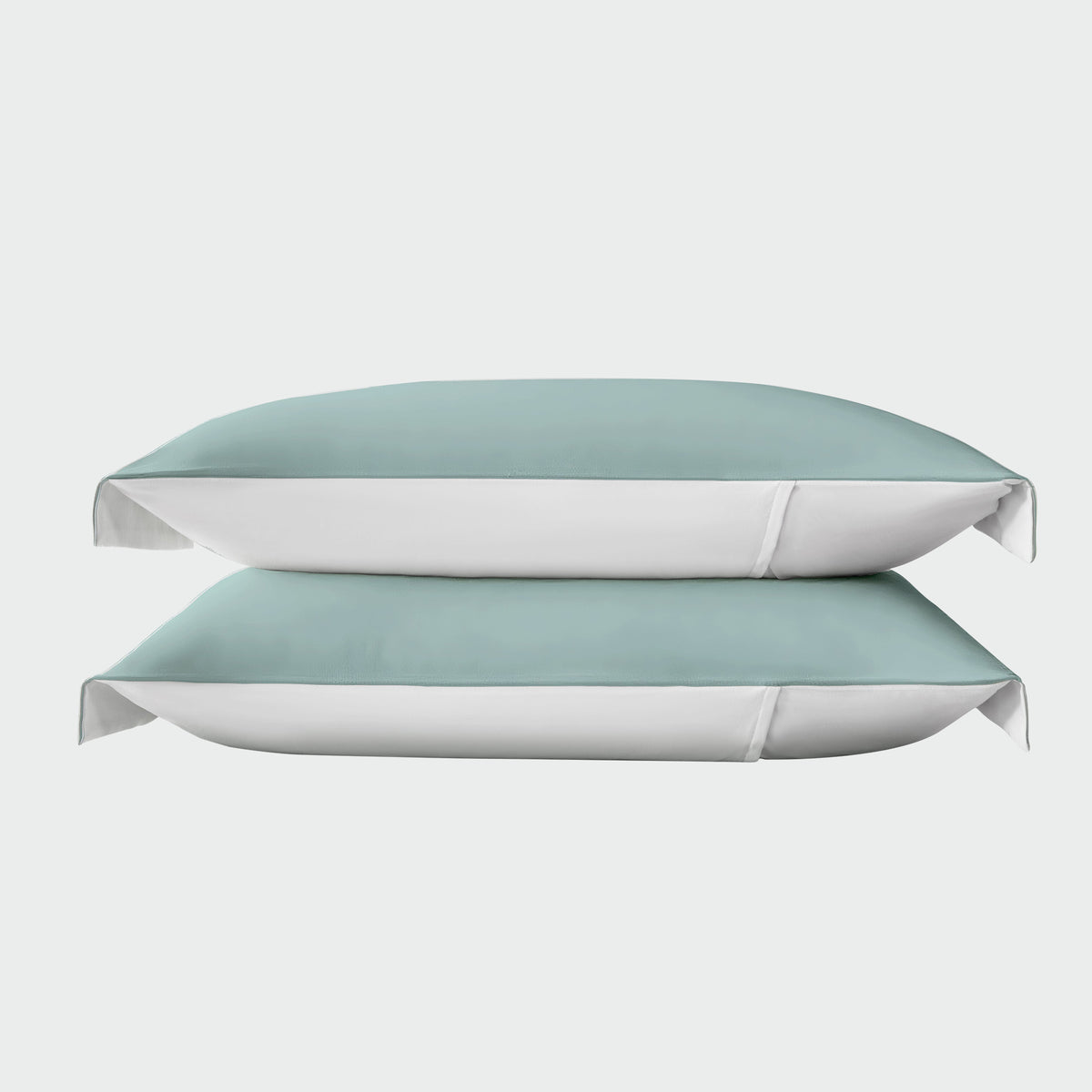 2pk Pillowcases - Cloud Green