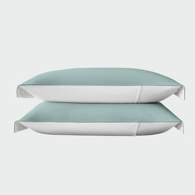 2pk Pillowcases - Cloud Green